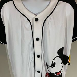 NWT Mickey 28 Baseball XL Jersey 90th Anniversary